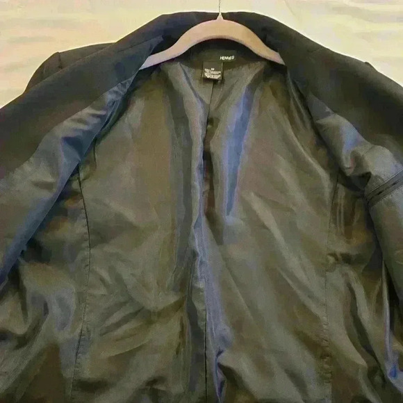 Hennes Fitted Black Blazer sz10 - Picture 5 of 11